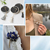 120Pcs Iron Brooch Findings IFIN-SP0001-38P-4