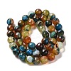 Natural Agate Beads Strands G-G079-A05-03-3