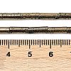 Electroplated Natural Lava Rock Beads Strands G-K388-03A-07-4