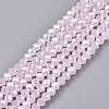 Electroplate Glass Beads Strands EGLA-A044-J2mm-A02-5