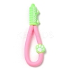 Cat Paw Print PVC Plastic Phone Wristlet Strap Rope LS-KY-Z001-01A-1