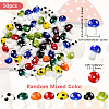 50Pcs Mushroom Handmade Lampwork Beads Strands LAMP-LT0001-06A-2