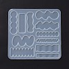 DIY Irregular Shape Cabochon Silicone Molds for Hair Clips DIY-L069-01B-3