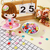 300Pcs 2-Hole Wood Buttons BUTT-SP0001-04B-3
