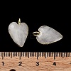 Natural Quartz Crystal Pendants G-G012-11G-01-5
