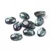 Natural Seraphinite Cabochons G-E557-04F-2