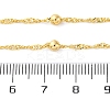 Brass Satellite Chains Necklace for Women LS-NJEW-P265-35G-3