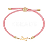 1Pc Adjustable Nylon Cord Slider Bracelets for Women BJEW-LP0001-32K-03-1