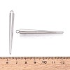 304 Stainless Steel Pendants X-STAS-T075-22D-P-3