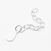 925 Sterling Silver Extender Chains STER-F032-11S-1