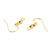 Golden Iron Earring Hooks X-E135-NFG-2