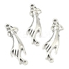 Tibetan Style Zinc Alloy Links connectors X-TIBEP-R334-233AS-RS-4