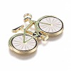 Light Gold Plated Alloy Jewelry Enamel Pendants PALLOY-Z001-29B-3