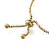 304 Stainless Steel Box Chain Slider Bracelets BJEW-M233-02G-3