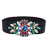 Polyester Elastic Chain Belt AJEW-WH0314-138-1