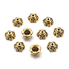 Tibetan Style Bead Caps GLF0571Y-1