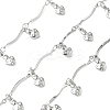 304 Stainless Steel Bar Link Chains CHS-G043-07A-P-1