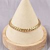 304 Stainless Steel Link Chain Bracelets for Women BJEW-Z143-18G-2
