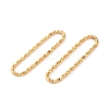 Ion Plating(IP) 304 Stainless Steel Linking Rings STAS-C114-08B-G-2