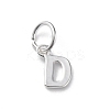 925 Sterling Silver Letter Charms LS-STER-C012-01S-D-1