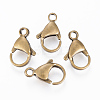 304 Stainless Steel Lobster Claw Clasps X-STAS-E145-05C-AG-2