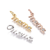 316 Surgical Stainless Steel Pendants STAS-L242-05-1
