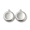 Non-Tarnish 304 Stainless Steel Pendants STAS-L022-019P-1
