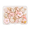 20Pcs 10 Styles Alloy Enamel Pendants ENAM-FP0002-55-4