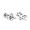 New Year's Day Tibetan Style Alloy Charms FIND-N014-01AS-2