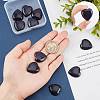 10Pcs Synthetic Blue Goldstone Cabochons G-SC0001-51A-3