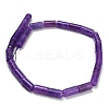 Dyed Natural Malaysia Jade Beads Strands G-C285-B01-01E-4