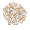 100Pcs Teardrop/Heart/Star Sew on Rhinestones GACR-TA0001-07A-2