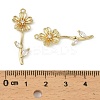 Brass Micro Pave Cubic Zirconia Pendants LS-KK-C107-09B-G-3