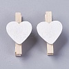 Wooden Craft Pegs Clips WOOD-WH0005-A01-1