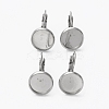 Tarnish Resistant 304 Stainless Steel Leverback Earring Findings LS-STAS-L253-005D-P-1