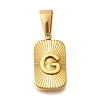 304 Stainless Steel Pendants STAS-S161-01G-G-1
