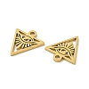 Ion Plating(IP) 304 Stainless Steel Charms STAS-J042-36G-2