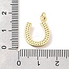 Brass & Plastic Pearl Pendants KK-H267-013G-3