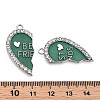 Alloy Enamel Split Pendant ENAM-S130-25I-3