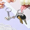 Valentine's Day Key & Heart Alloy Split Keychain KEYC-YW00054-6