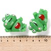 Cartoon Cute Resin 3D Frog Figurines LS-RESI-Z024-01B-3