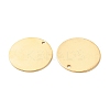 Ion Plating(IP) 201 Stainless Steel Pendants STAS-A056-10AG-3