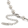 Non-Tarnish 304 Stainless Steel Heart Pendant Necklaces for Women NJEW-Z040-03P-3