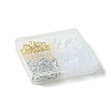 40Pcs 2 Color Iron Clip-on Earring Findings KK-FS0001-27-6