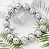 Brass Beaded Sretch Bracelets for Women BJEW-G736-13P-5