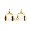 Brass Pendants KK-P353-22G-02-1