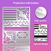 Stainless Steel Cutting Dies Stencils DIY-WH0289-024-3