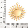 304 Stainless Steel Enamel Pendants STAS-D362-04G-02B-3