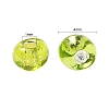 7 Colors Glass Round Seed Beads SEED-YW0001-24C-01-2