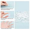 Gorgecraft 10Pcs Door Knob Wall Shield Transparent Soft Silicone Wall Protector AJEW-GF0003-21-3